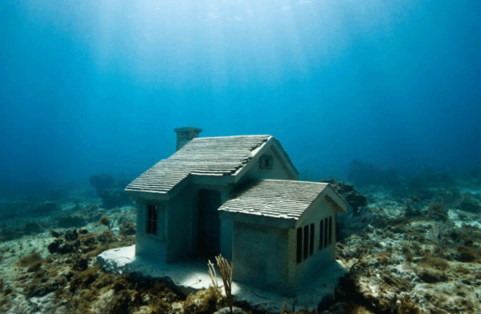 Дом на деньке моря