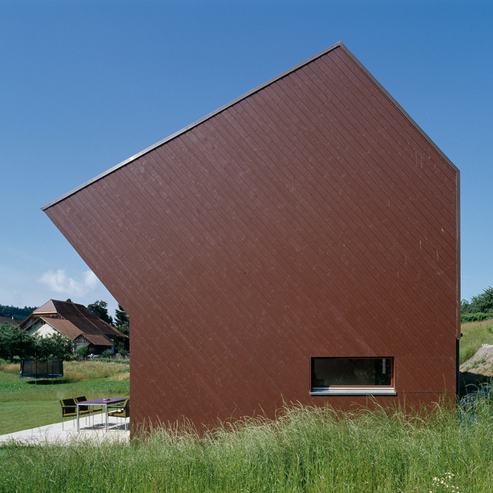 Горбатый дом в Швейцарии