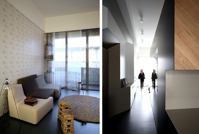 Идеи для малеханьких квартир: 40 м? в Турине