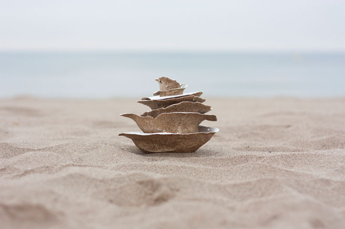 Посуда из песка от Victor Castanera