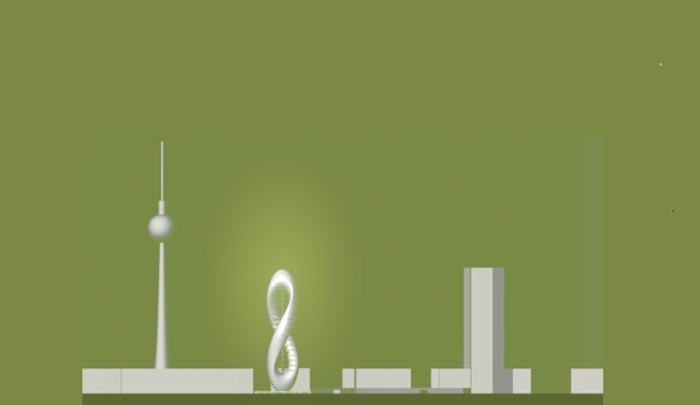 Концептуальный небоскреб для Берлина