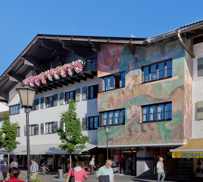 Гармиш-Партенкирхен - самый прекрасный город Альп