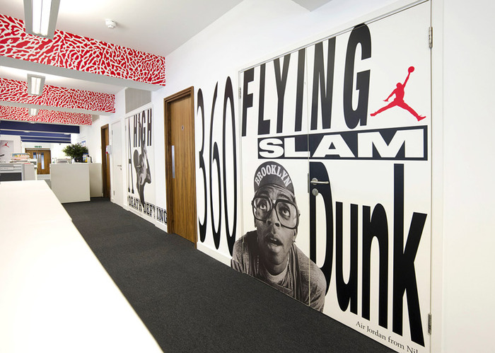 Элегантные кабинеты: Nike в Лондоне
