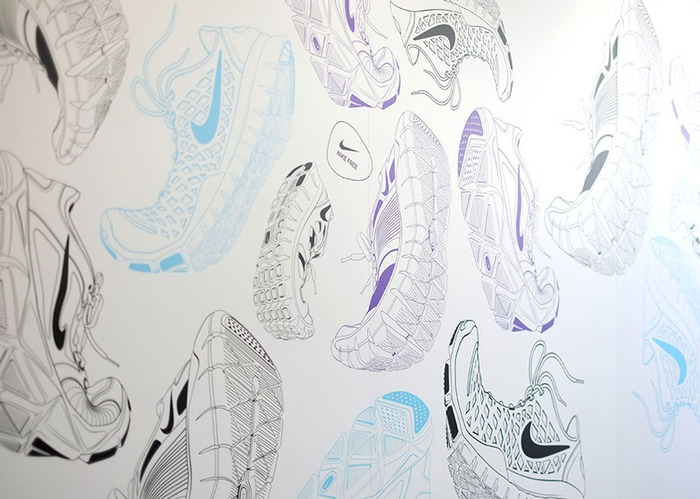 Элегантные кабинеты: Nike в Лондоне
