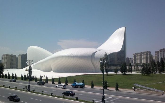 Волшебство архитектуры в Баку
