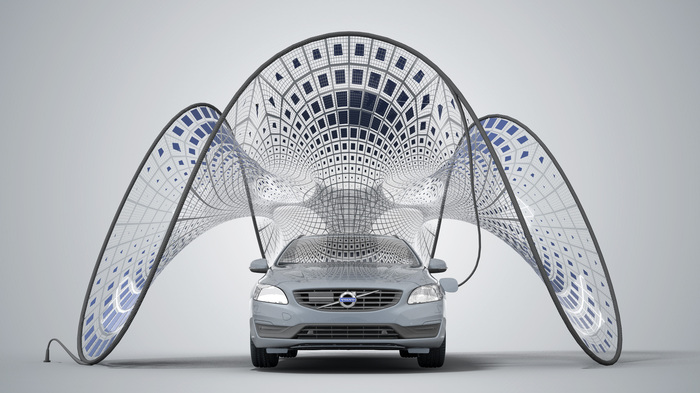 Инноваторский павильон для Volvo