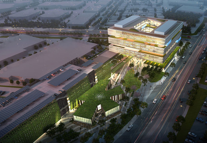 Проект штаб-квартиры Самсунг в Силиконовой равнине США