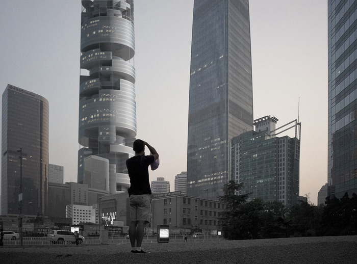Сверхвысокий небоскреб-город в Пекине