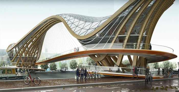 Мультифункциональный мост для Амстердама