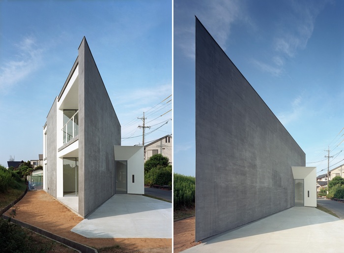 Японские хитрости: дом-треугольник в Сидзуоке
